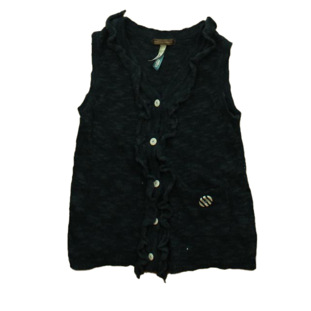 Matilda Jane Girls Blue Sweater Vest size: 4T